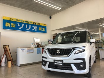 ついに！新型ソリオが市川店に来ました！！！